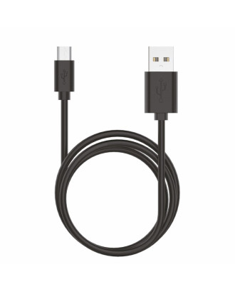Cabo USB universal COOL compatível (Micro-Usb) 1,2 metros Preto 2,4 Amp