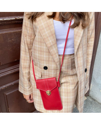 Bolsa Universal Basic de até 6,7 pol. COOL Vermelho