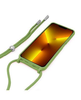 Capa COOL para iPhone 13 Pro Max Cordão Pistache