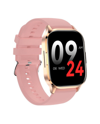 Smartwatch COOL Delta Silicone Rosa (Amoled, Chamadas, Esporte, Saúde)