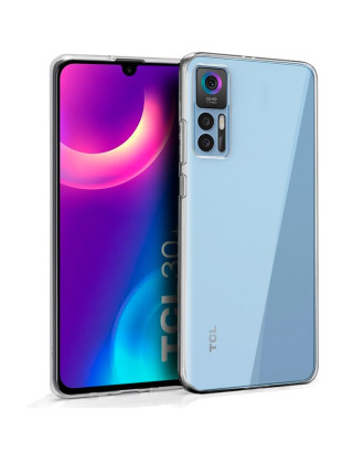 Capa de silicone COOL para TCL 30 Plus / 30 / 30 5G (transparente)