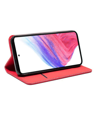 Capa Flip Cover COOL para Samsung A536 Galaxy A53 5G Vermelho