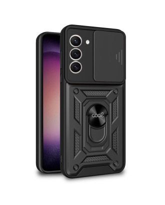 Capa COOL para Samsung S916 Galaxy S23 Plus Hard Ring Preto