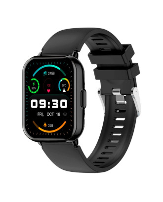 Smartwatch COOL Cascais Silicone Preto (Amoled, Chamadas, Esporte, Saúde)