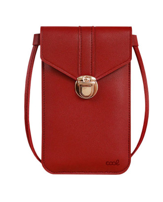 Bolsa Universal Basic de até 6,7 pol. COOL Vermelho