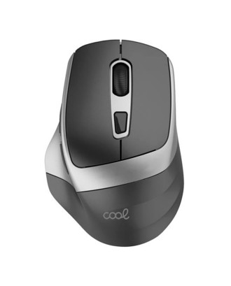 Rato sem fio silencioso COOL ECO Ergonomic Cinza-Preto