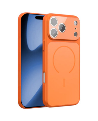 Capa COOL para iPhone 17 Pro Max / 18 Pro Max Magnética Cover Laranja