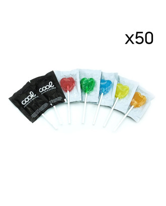 Pacote de 50 Pirulitos COOL