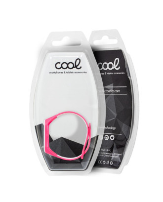 Correia COOL para Xiaomi Mi Band 5/6/7/Amazfit Band 5 Sport Fùcsia