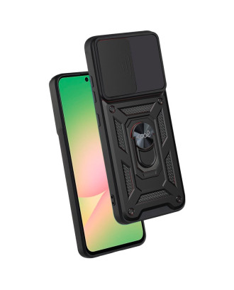 Capa COOL para Samsung A566 Galaxy A56 5G Hard Ring Preto