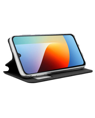 Capa Flip Cover COOL para Xiaomi Redmi A7 Pro / Poco C81 Pro Liso Preto