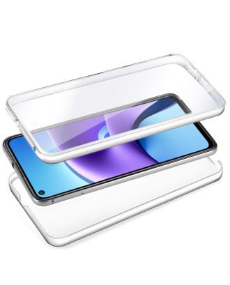 Capa COOL de Silicone 3D para Xiaomi Redmi Note 9T (transparente frente + verso)