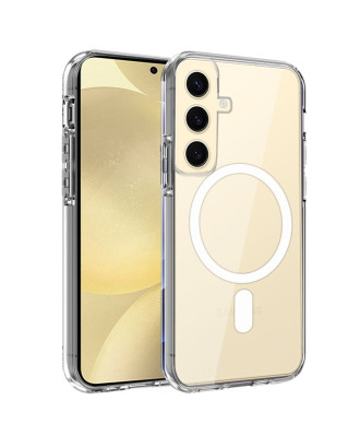 Capa COOL para Samsung S926 Galaxy S24 Plus / S25 Plus Magnética Transparente