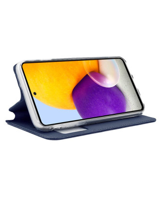 Capa Flip Cover COOL para Samsung A525 Galaxy A52 / A52 5G Azul