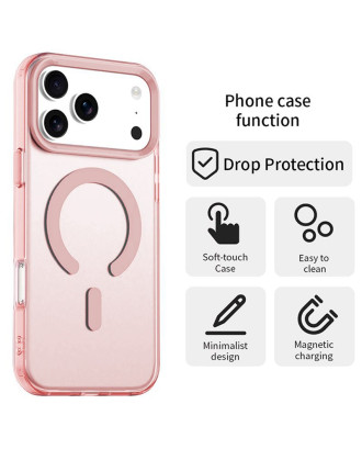Capa COOL para iPhone 17 Pro Max / 18 Pro Max Magnética Colorful Rosa