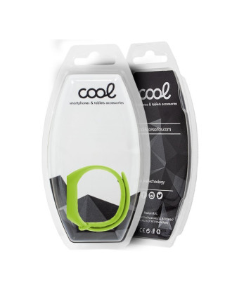 Correia COOL para Xiaomi Mi Band 5/6/7/Amazfit Band 5 Verde