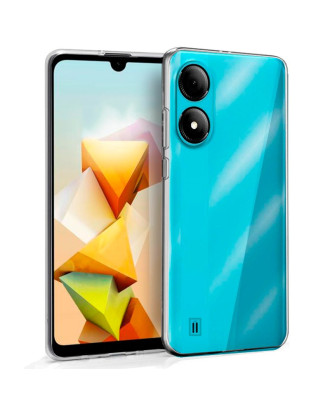 Capa de silicone COOL para ZTE Blade A33s (transparente)