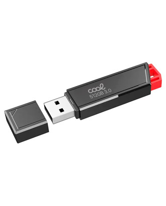 Pen Drive USB x512 GB 3.0 COOL Lancer Vermelho