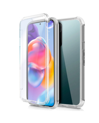 Capa COOL de Silicone 3D para Xiaomi Redmi Note 11 Pro Plus 5G (transparente frente + verso)