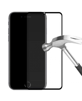 Protetor de ecrã de vidro temperado COOL para iPhone SE (2020) / SE (2022) (FULL 3D Preto)